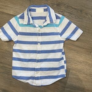 Crazy 8 button up top 18-24 months